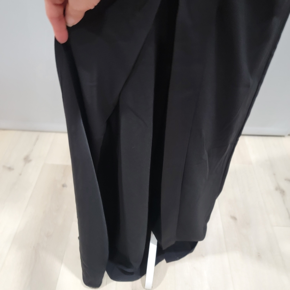 Joseph Ribkoff Signature Label Strapless Black Jumpsuit - Picture 4 of 8